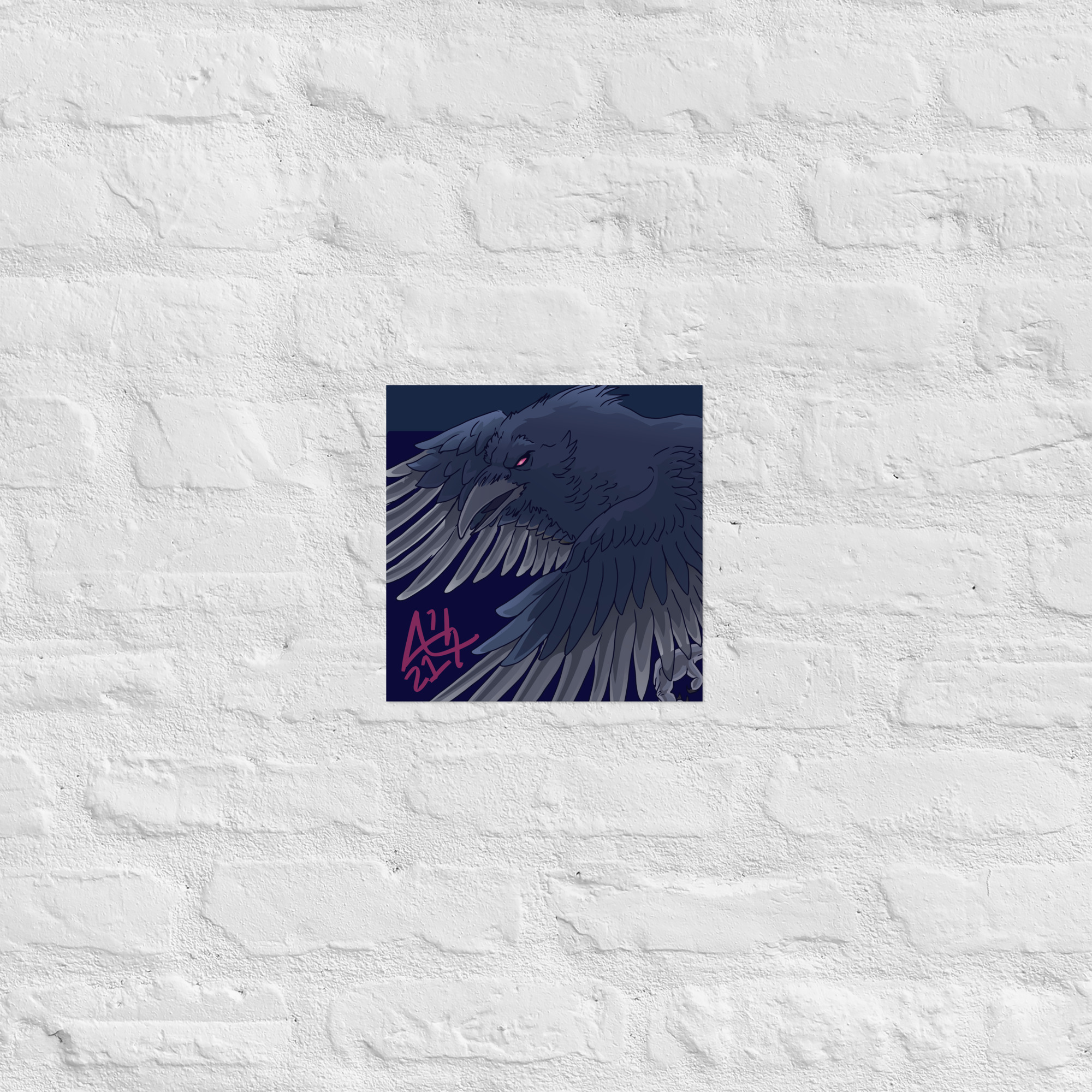 Poster "Flying raven" - Image 4