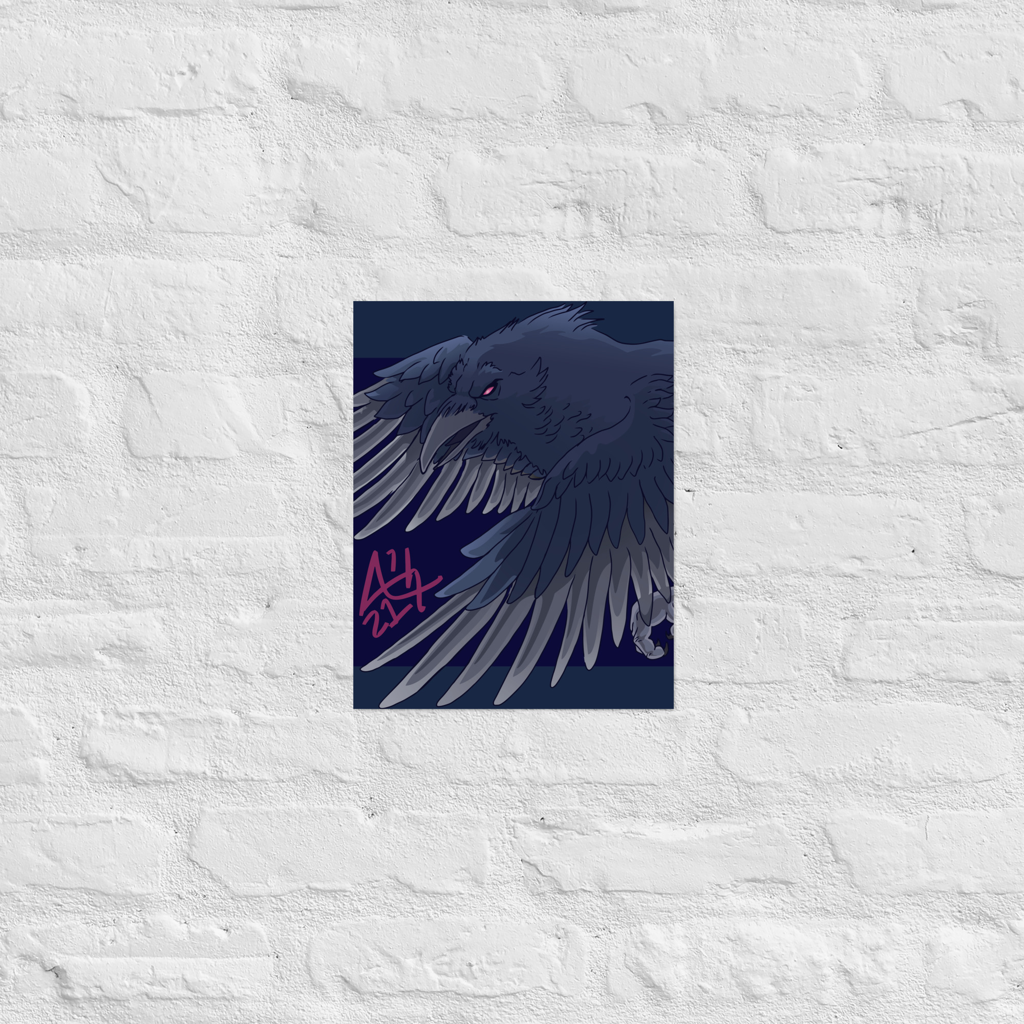 Poster "Flying raven" - Image 5