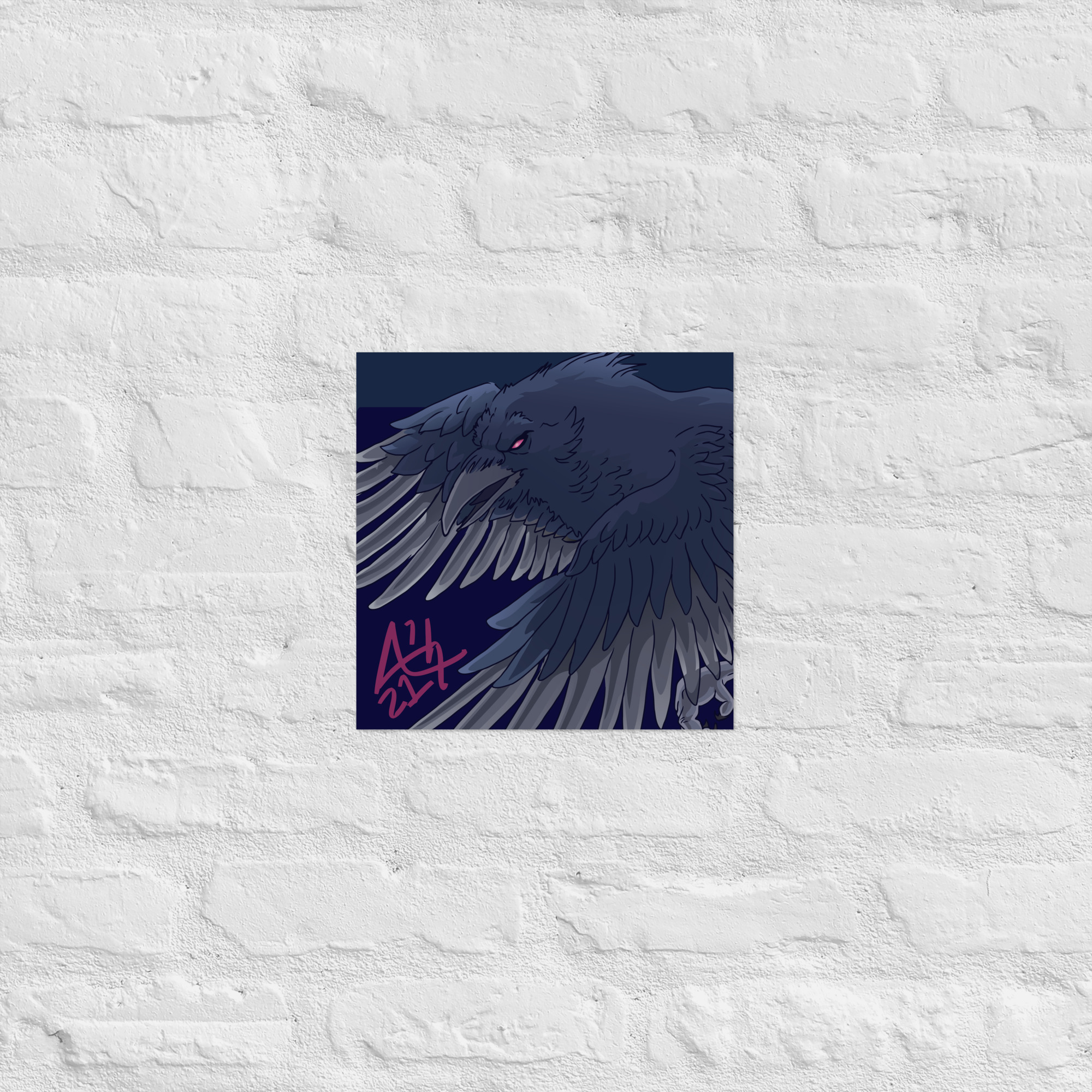 Poster "Flying raven" - Image 6