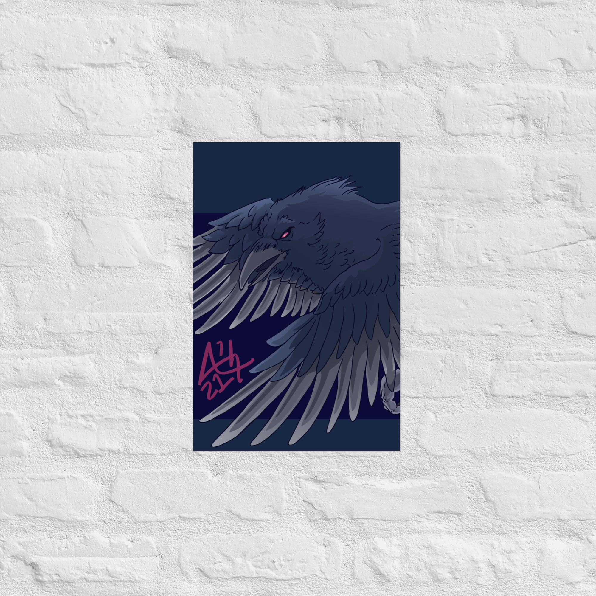 Poster "Flying raven" - Image 8