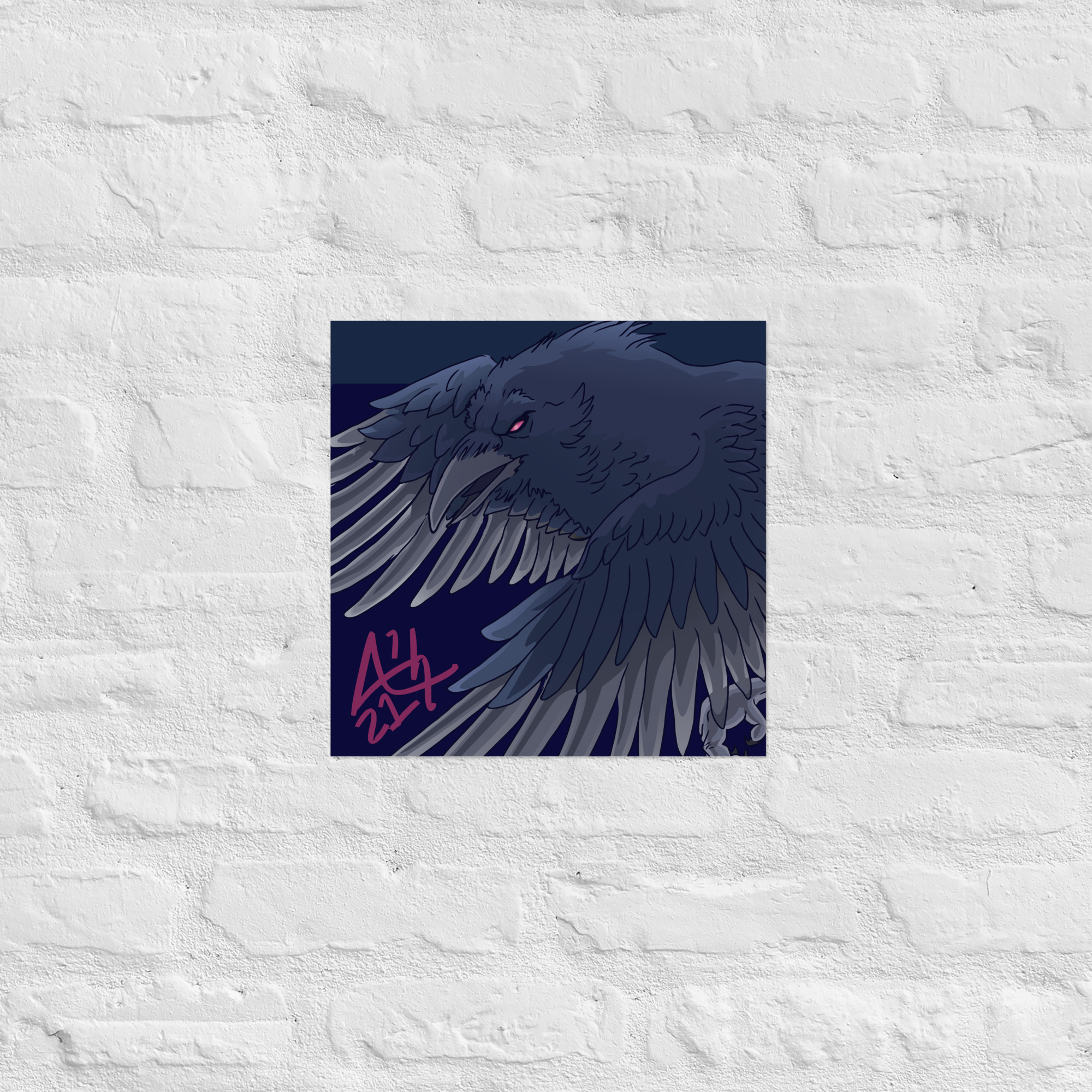 Poster "Flying raven" - Image 9