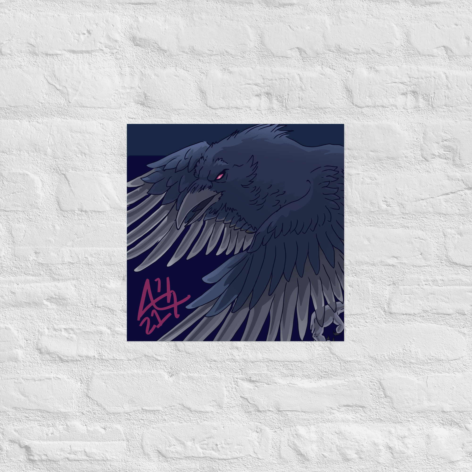 Poster "Flying raven" - Image 10