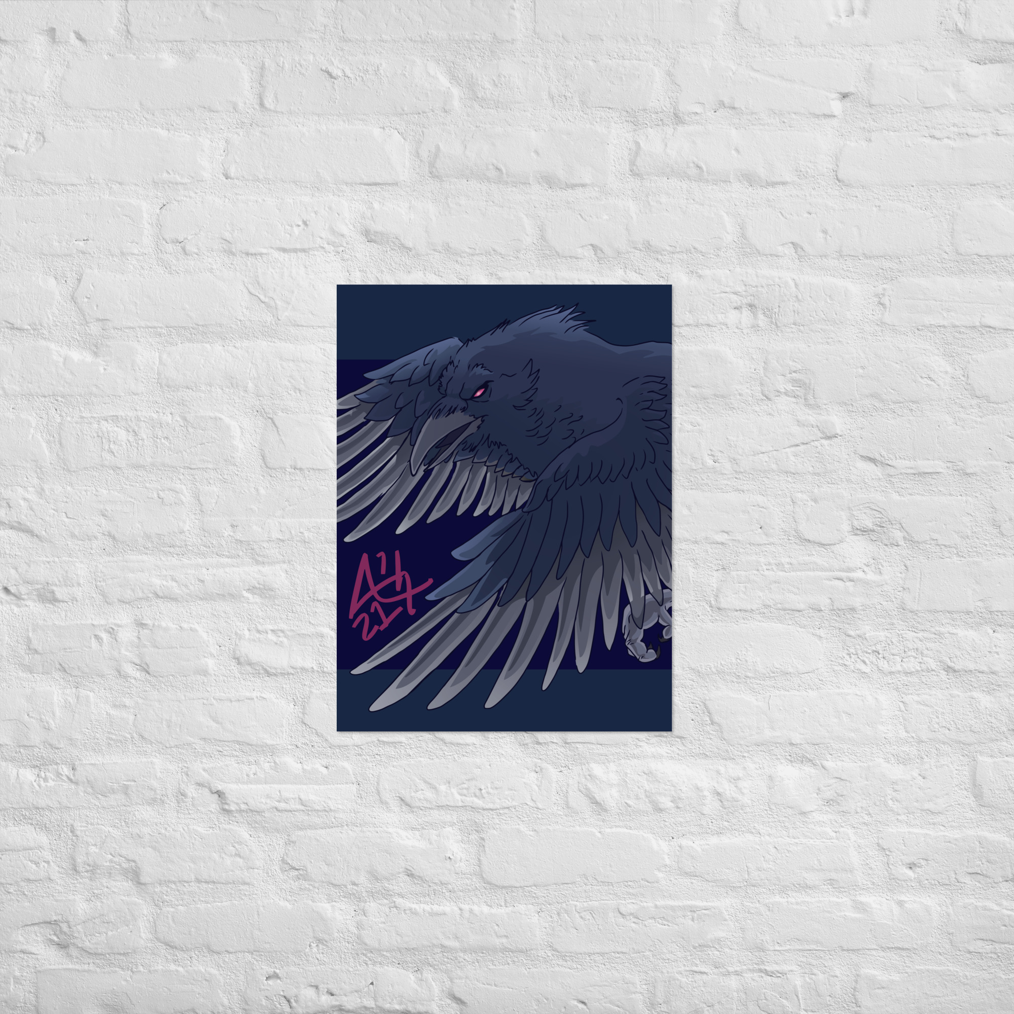 Poster "Flying raven" - Image 13