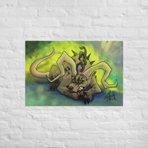 Poster "Mutant gelert"