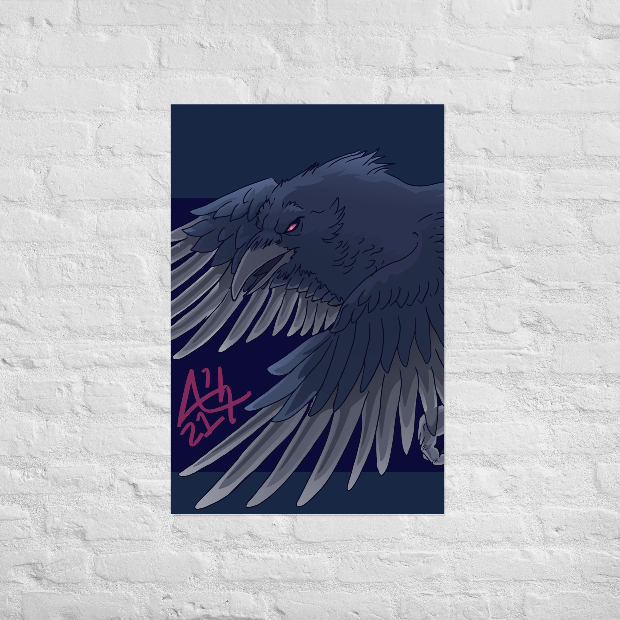 Poster "Flying raven" - Image 14