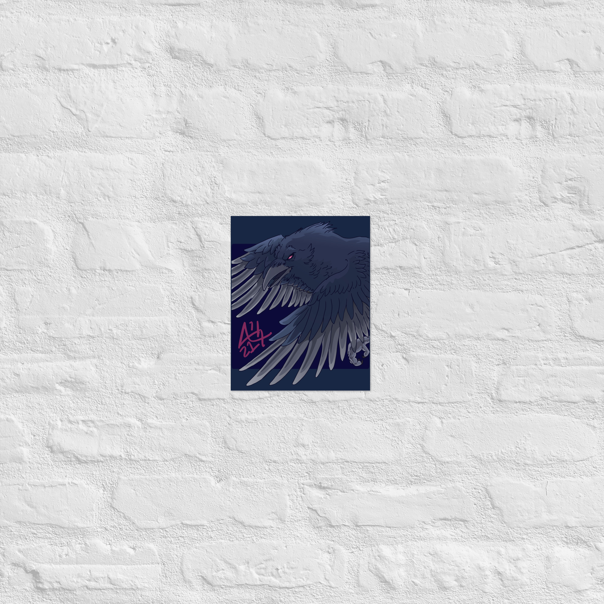 Poster "Flying raven" - Image 16