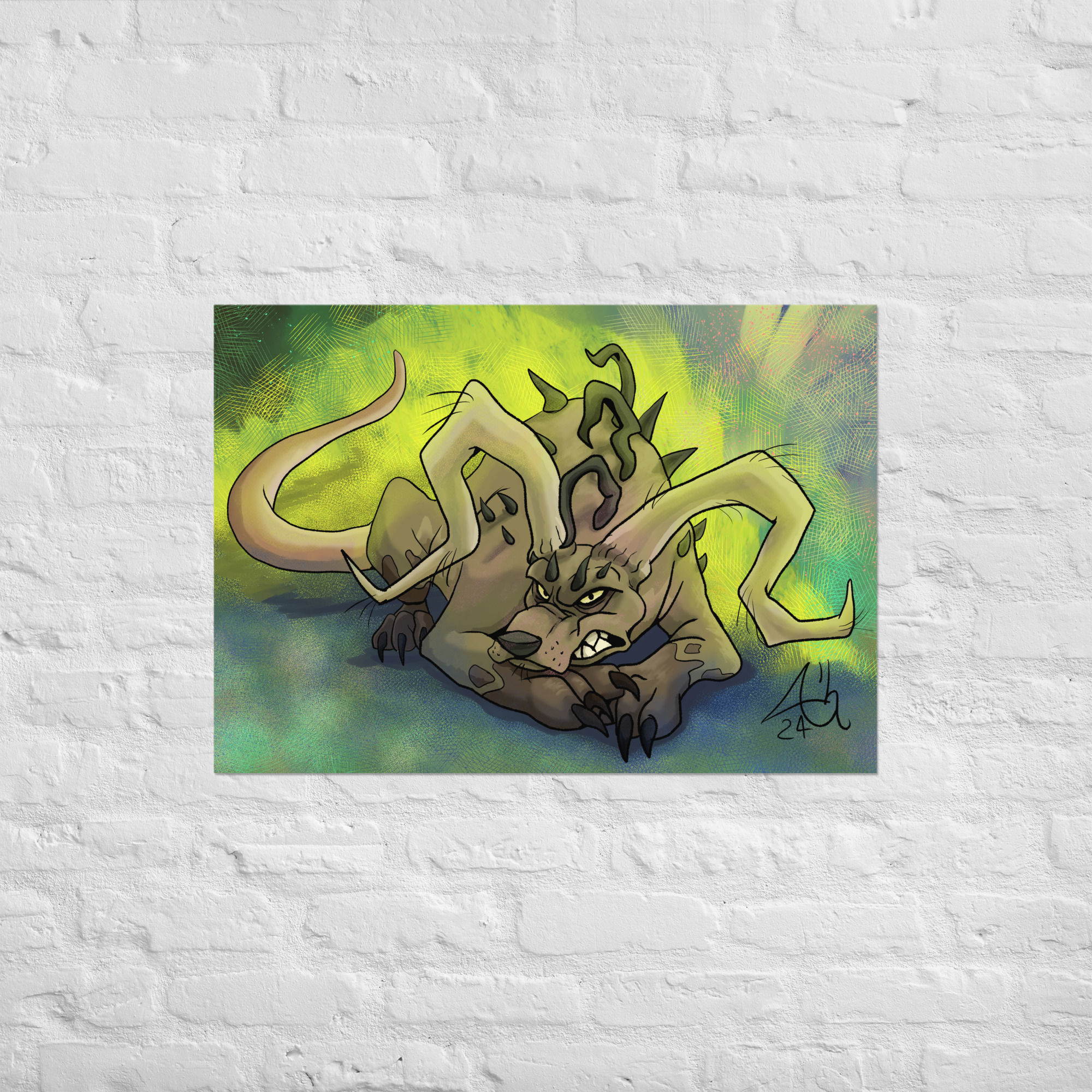 Poster "Mutant gelert" - Image 2