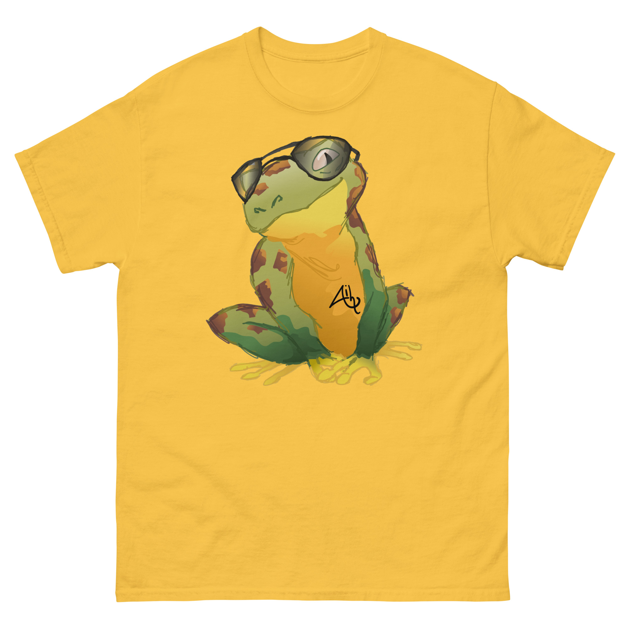 Unisex classic tee "Green frog" - Image 6
