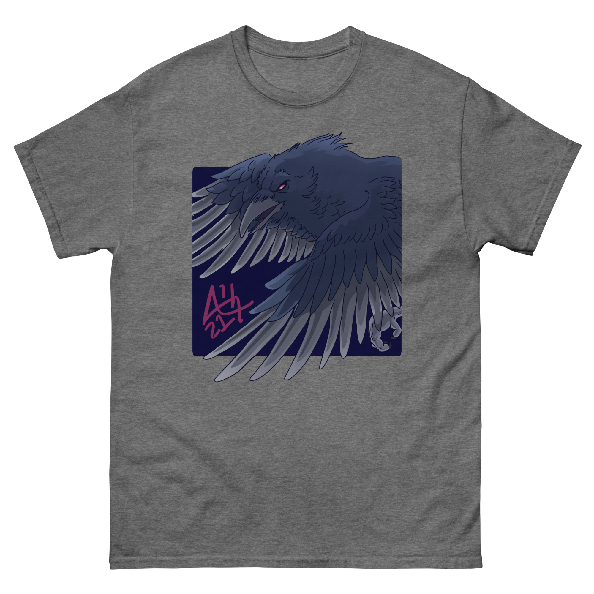 Unisex classic tee "Flying raven" - Image 6