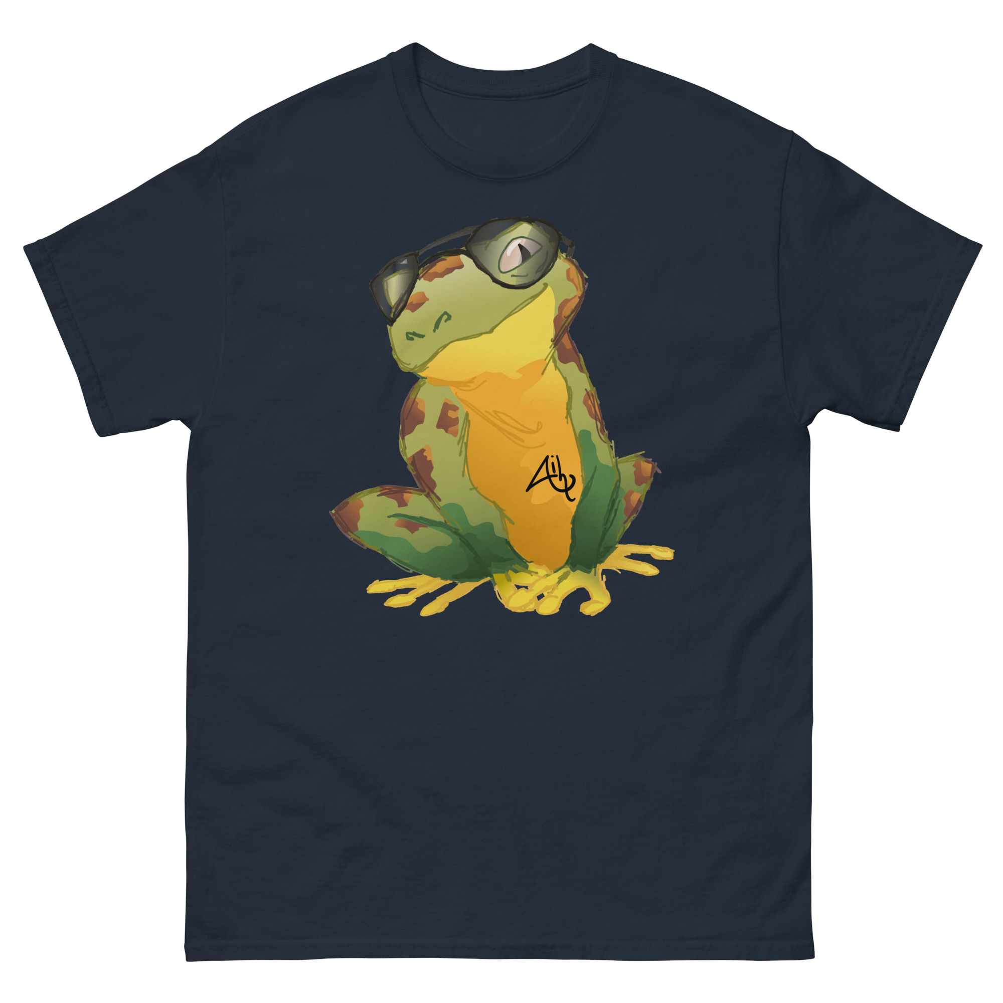 Unisex classic tee "Green frog" - Image 2